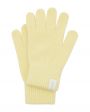 Ангоровые перчатки, цвет желтый - миниатюра 1