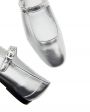 Le Monde Béryl Кожаные туфли Mary Jane, цвет серебряный - миниатюра 3
