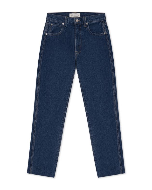 Прямые джинсы Hero с необработанным краем, цвет голубой - изображение 1