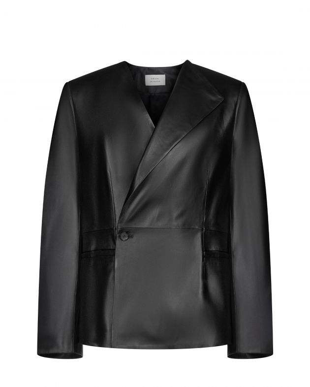 LOULOU DE SAISON Жакет, цвет черный - изображение 1