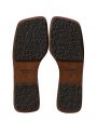 Кожаные сандалии Loteta, цвет коричневый - миниатюра 3