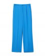 Укороченные костюмные брюки, цвет голубой - миниатюра 1