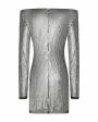 AUTENTIMENTS Платье ONYX, цвет серебряный - миниатюра 2