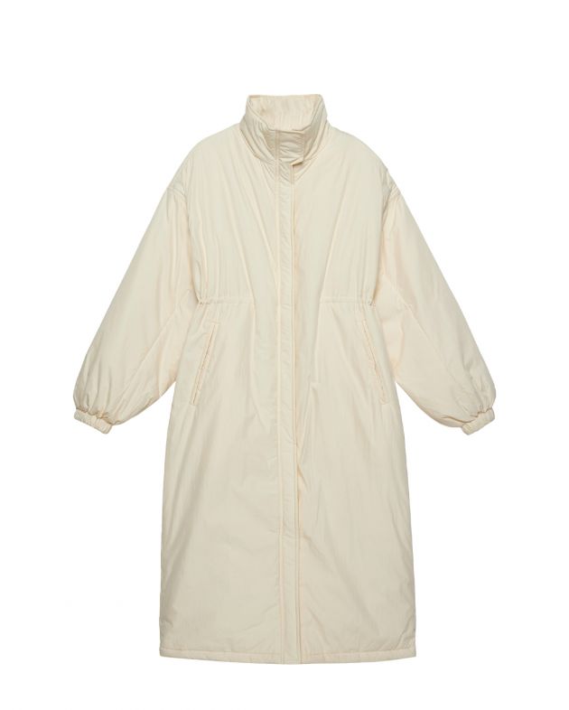 Куртка-пальто оверсайз, цвет молочный - изображение 1