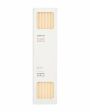 AROMATEPLO Тонкие свечи THIN, набор из 8 штук, цвет марципан - миниатюра 1