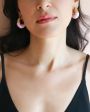 Joanna Laura Constantine Серьги-хупы с цветной эмалью, цвет розовый - миниатюра 4