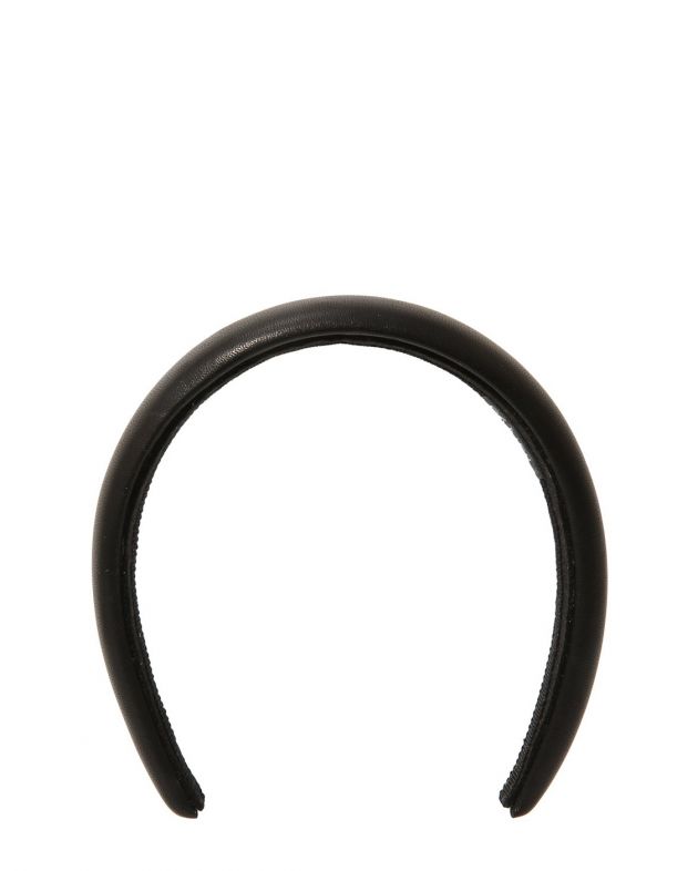 Panfil Кожаный ободок, цвет черный - изображение 1
