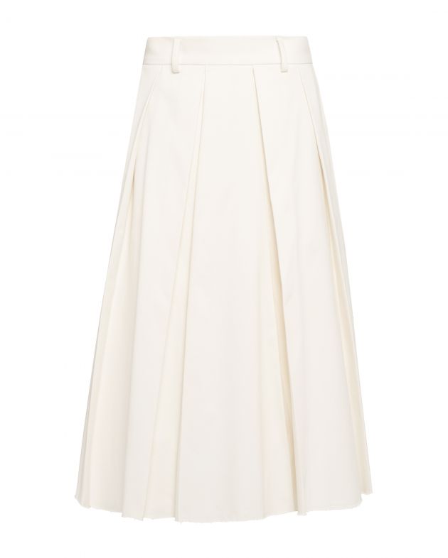 TELA Юбка, цвет белый - изображение 1