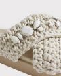 INUIKII Шлепанцы Woven Stones, цвет айвори - миниатюра 7