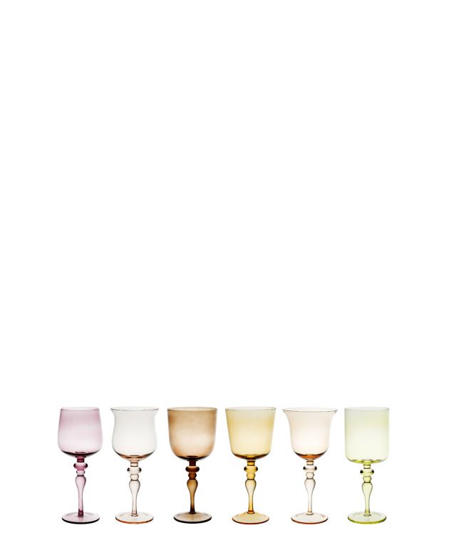 Набор бокалов (6 штук), цвет разноцветный - изображение 1