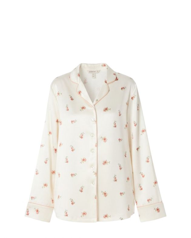 The Ayris Пижамная рубашка Serena, цвет цветочный - изображение 1
