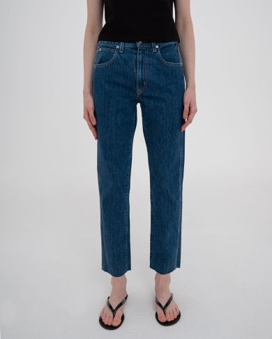 Прямые джинсы Hero с необработанным краем