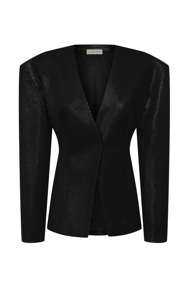AUTENTIMENTS Жакет MILLENIUM, цвет черный - изображение 1