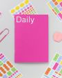 Блокнот-планер на день, цвет розовый - миниатюра 3