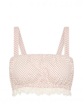 Топ в горошек