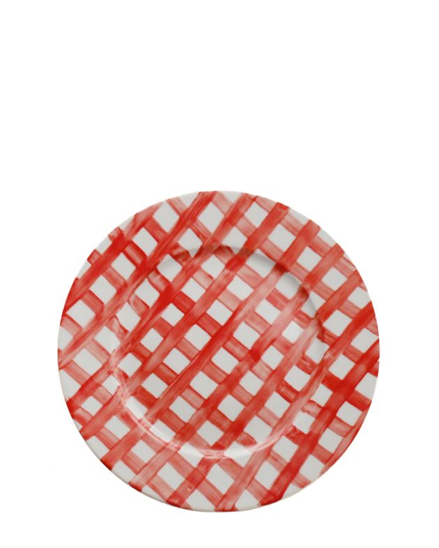 Обеденная тарелка Rojo, цвет красный - изображение 1