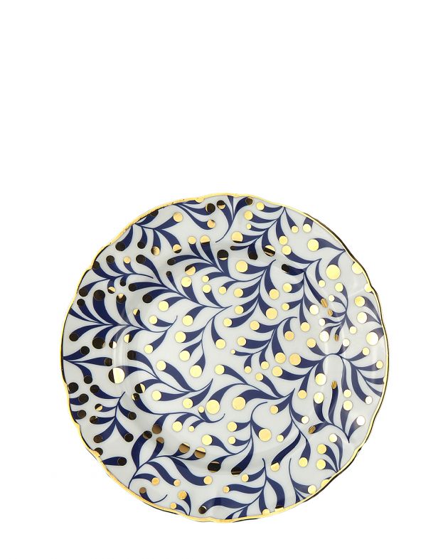 Десертная тарелка Abracadabra, цвет синий - изображение 1
