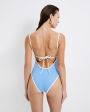 My Nymph Слитный купальник «Хлоя» (рост 170 см), цвет голубой-айвори - миниатюра 5