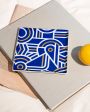 Декоративная тарелка Greco, цвет синий - миниатюра 2