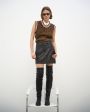 TELA Жилет, цвет коричневый - миниатюра 2