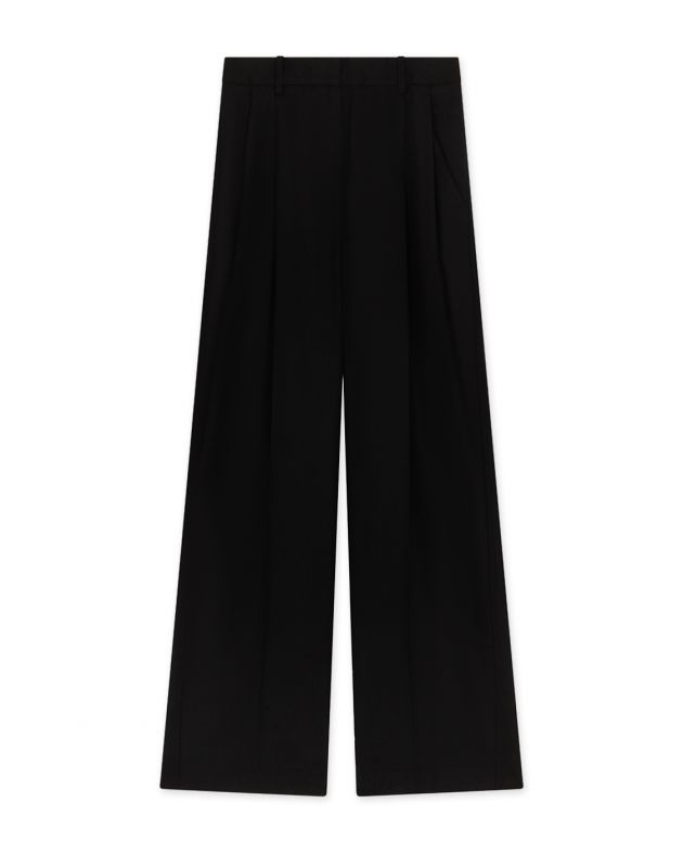 Широкие брюки Solo, цвет черный - изображение 1