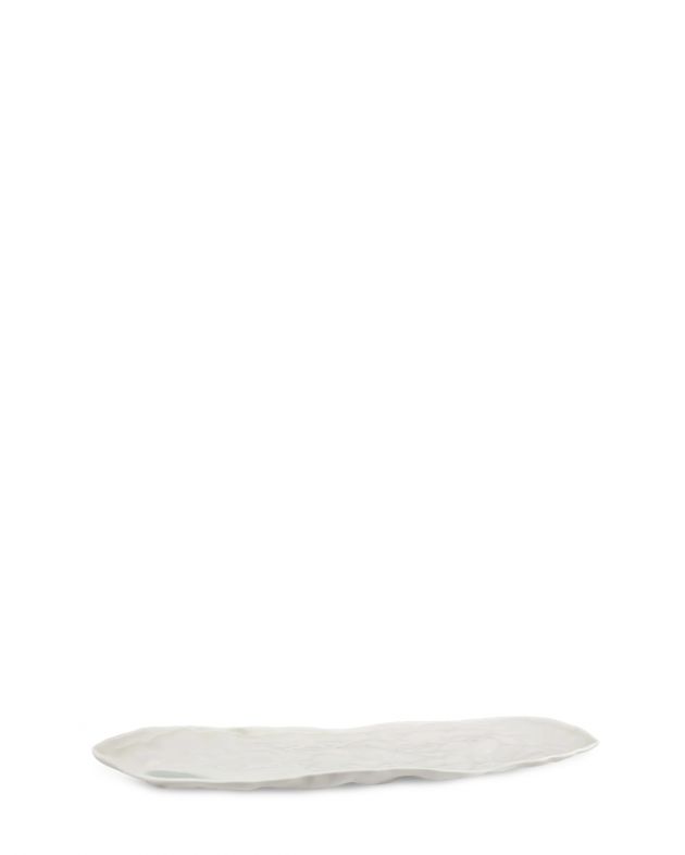 RES Objects Блюдо овальное, 50*20 см., фарфор, белый, цвет белый - изображение 1