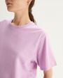 Оверсайз футболка Arbori из хлопка пима, цвет розовый - миниатюра 7