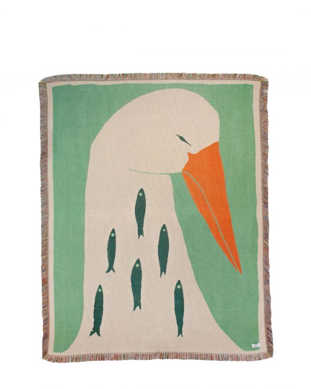 SAMPLE.UNITS Плед SAMPLE x Женя Власова, цвет разноцветный - изображение 1