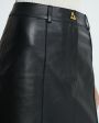 Aeron Кожаная юбка мини Rudens, цвет черный - миниатюра 6