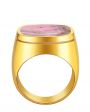 Gohar Кольцо-печатка Gohar х NUSELF, цвет розовый - миниатюра 4