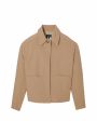 A.P.C. Куртка Bianca, цвет коричневый - миниатюра 1