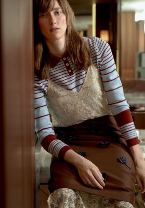 Кружево круглый год и нестандартный лейеринг: рассматриваем новый кампейн NUSELF