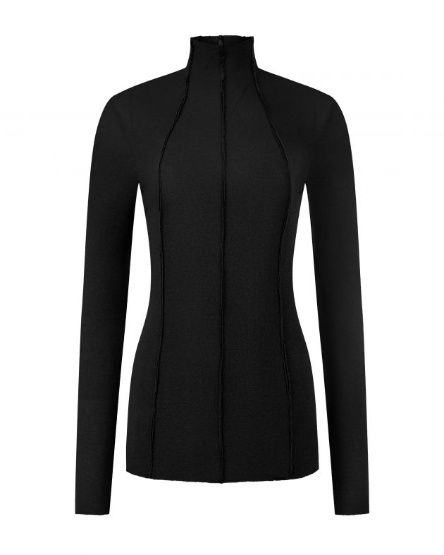 AUTENTIMENTS Лонгслив SIGNATURE, цвет черный - изображение 1