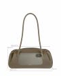 YUZEFI Сумка с ручками Oyster Shoulder Bag, цвет тауп - миниатюра 5