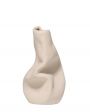Керамическая ваза Wake, цвет бежевый - миниатюра 1