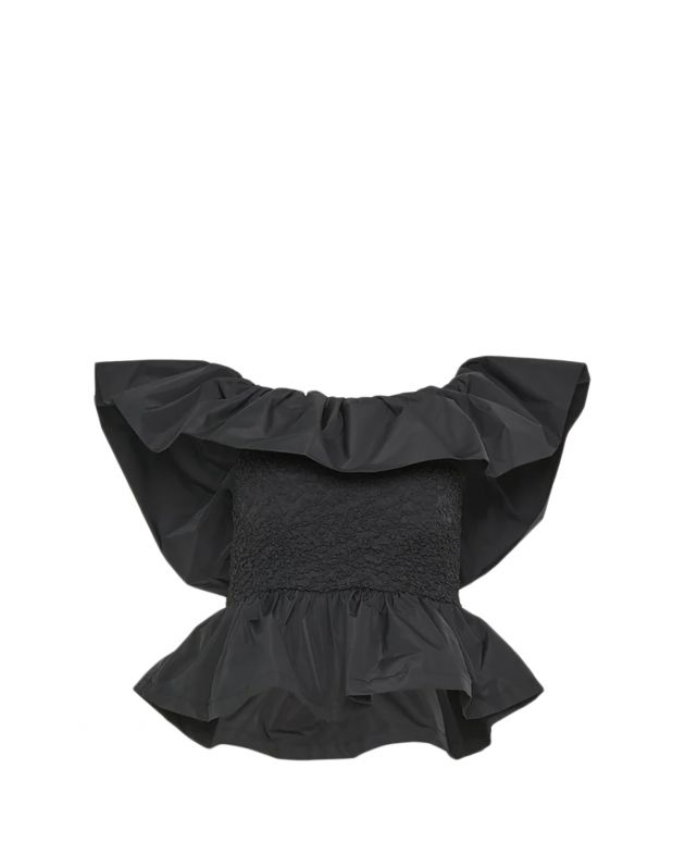 Sea NY Топ Diana с открытыми плечами, цвет черный - изображение 1