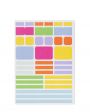 MishMash Набор стикеров Shapes, цвет разноцветный - миниатюра 3