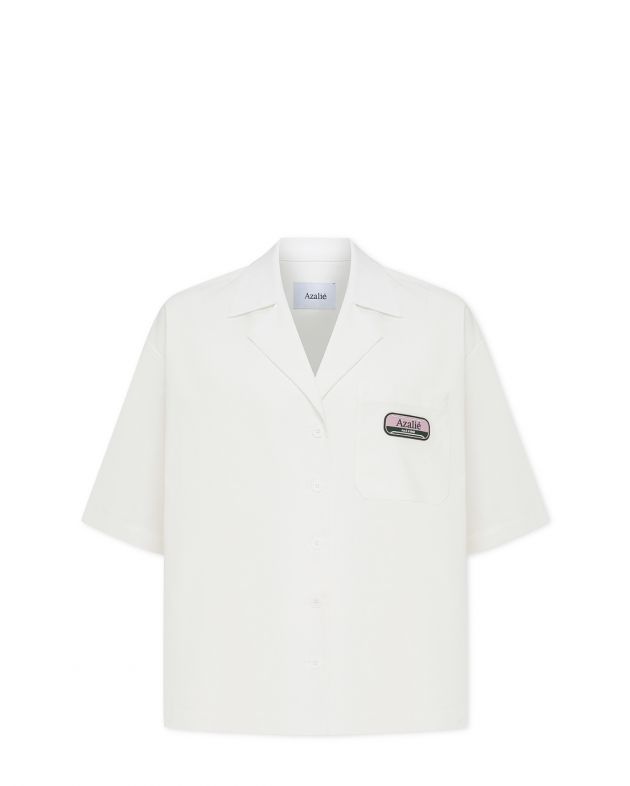 Рубашка с коротким рукавом Getaway, цвет белый - изображение 1