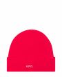 A.P.C. Шапка Colin, цвет красный - миниатюра 1