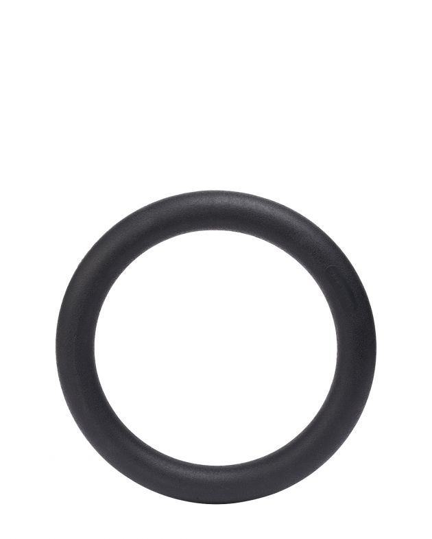 Кольцо-гиря, цвет черный - изображение 1