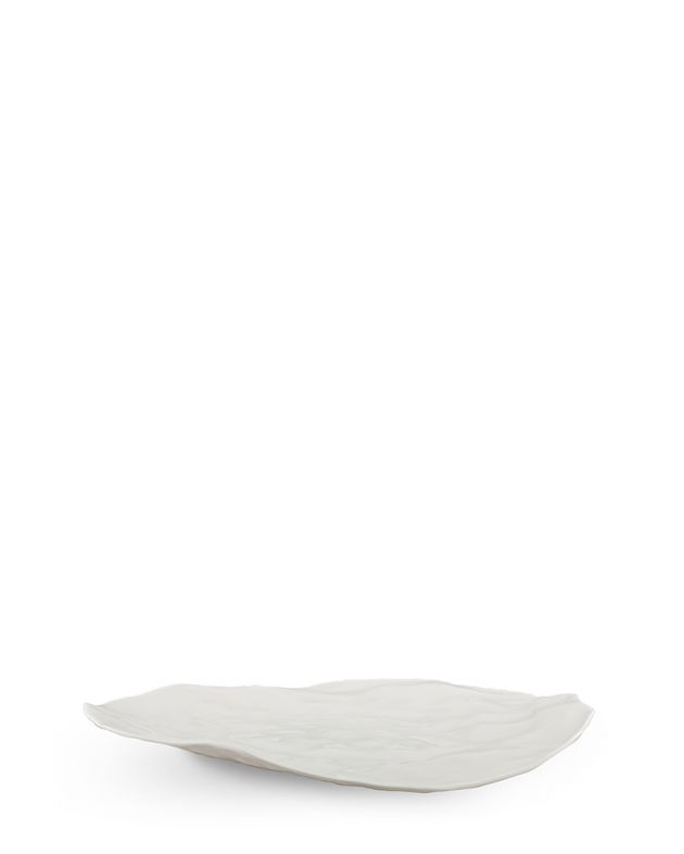 RES Objects Большая плоская тарелка, цвет белый - изображение 1