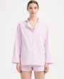 Пижама (рубашка/шорты), цвет розовый - миниатюра 6
