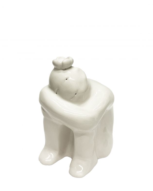 NUSELF Белая фигурка из серии «Дураки» - изображение 1