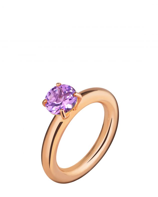 Moonka Baby Cartoon Ring с аметистом, цвет фиолетовый - изображение 1