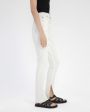 SLVRLAKE Узкие джинсы Beatnik с экстразавышенной талией, цвет белый - миниатюра 6
