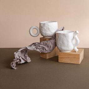 Маленькая кружка с ручкой-кольцом