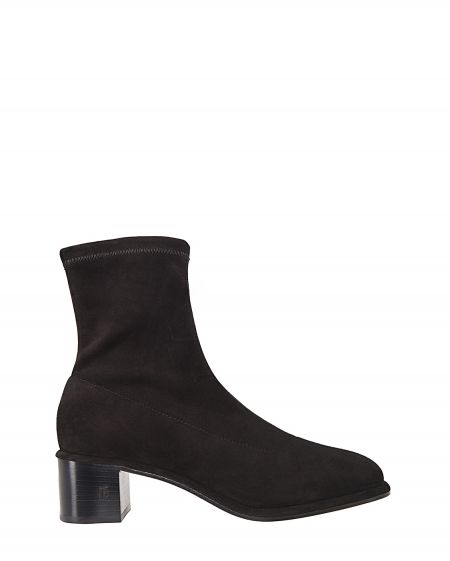 Купить Замшевые ботинки Iris Boot, цвет черный за 46 500 ₽ онлайн | Dear  Frances | NUSELF