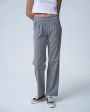 Прямые брюки Ome, цвет серый - миниатюра 3