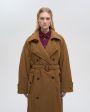 TELA Пальто, цвет коричневый - миниатюра 4