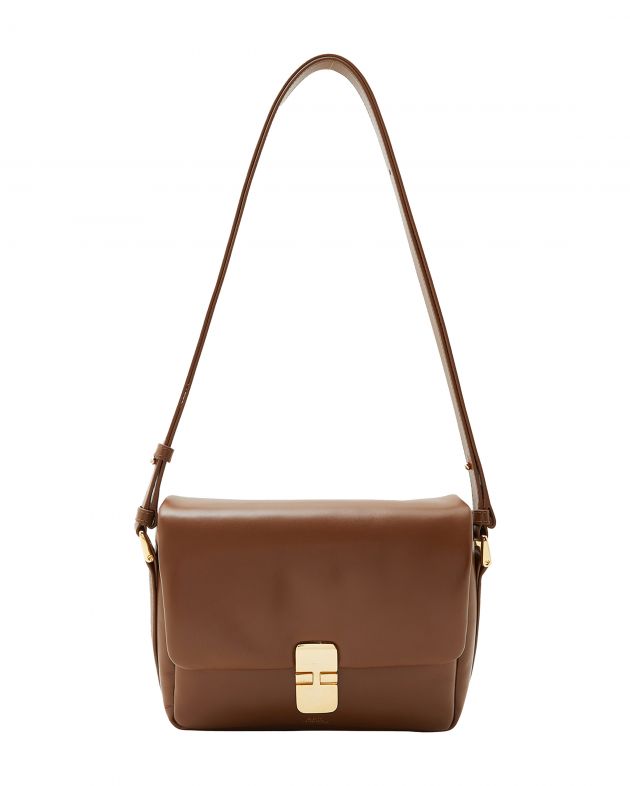 A.P.C. Сумка Grace Soft Bag, цвет карамельный - изображение 1